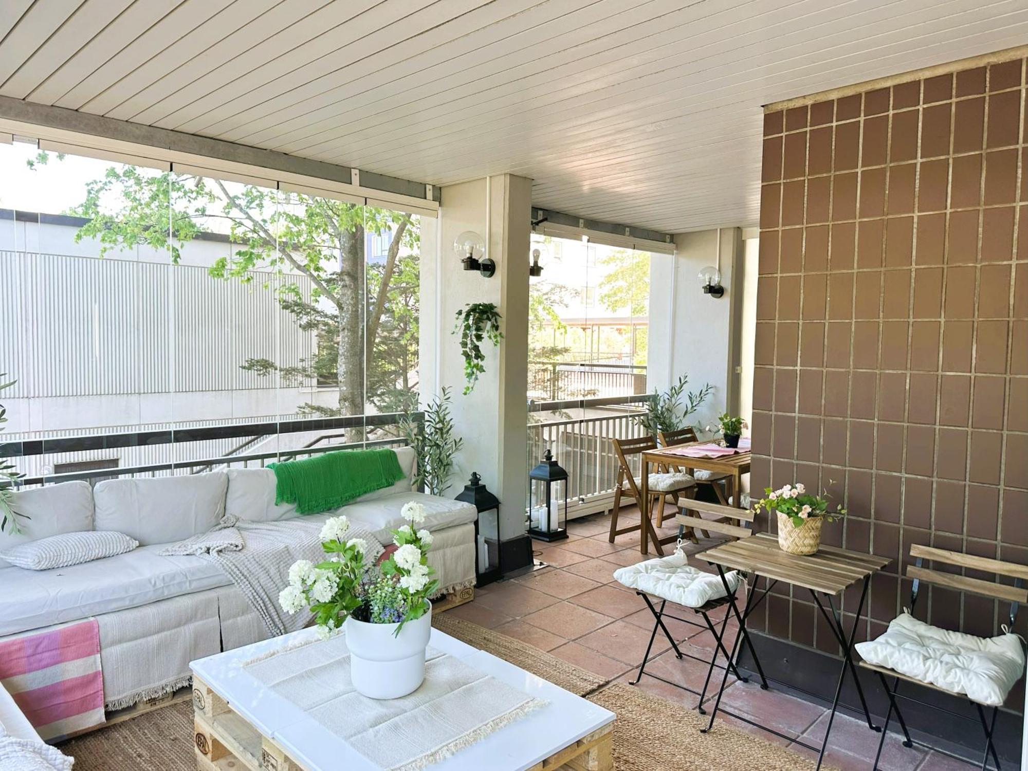 New Luxury 110sqm With Terrace And Great Location Huoneisto