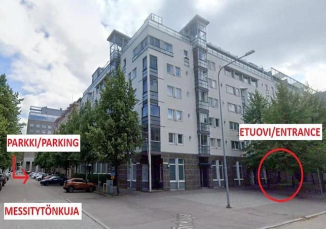 Huoneisto Fresh With Private Sauna In The Center Of Helsinki, Free Park Helsinki