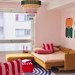 Candy-Colored Two-Room Condo With Sweet Views