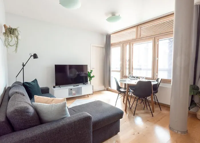 2Ndhomes Stylish 1Br Home With Balcony And Sauna In Kamppi Center