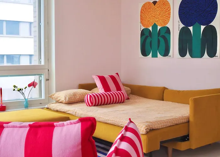 Candy-Colored Two-Room Condo With Sweet Views