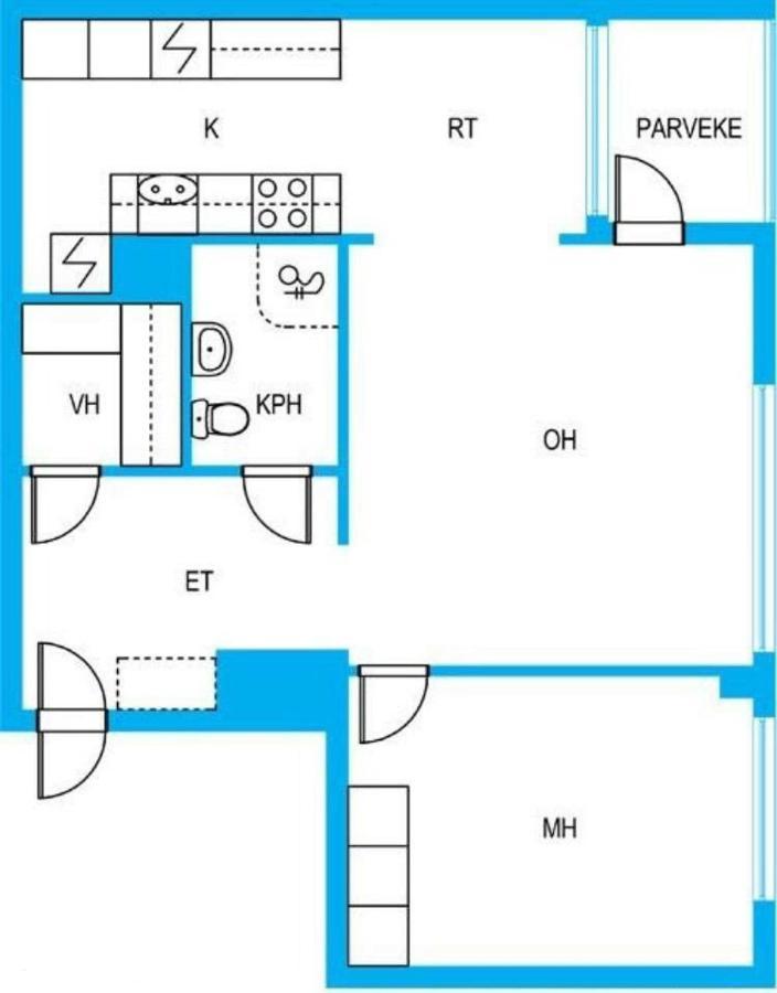 2ndhomes Mikonkatu 6 Huoneisto *
