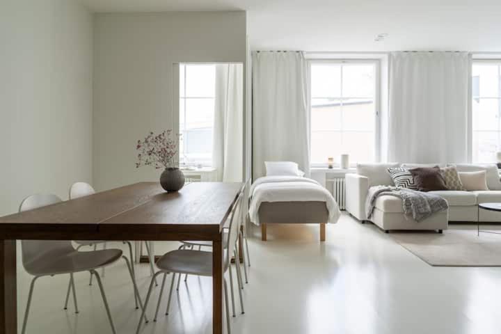 Huoneisto Spacious And With Private Sauna *