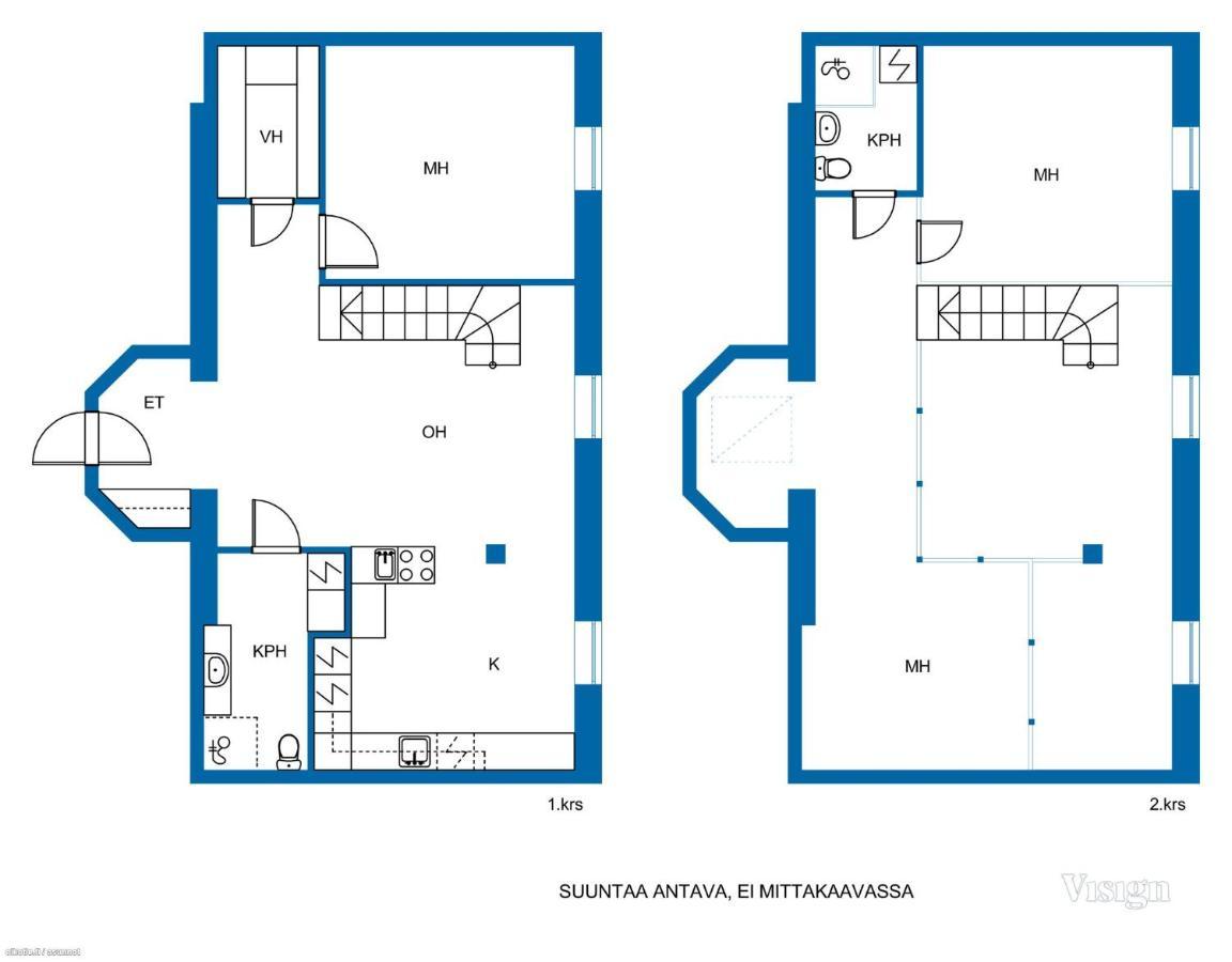 2ndhomes Luminous & Modern 107m2 Penthouse In Kruununhaka Huoneisto Helsinki