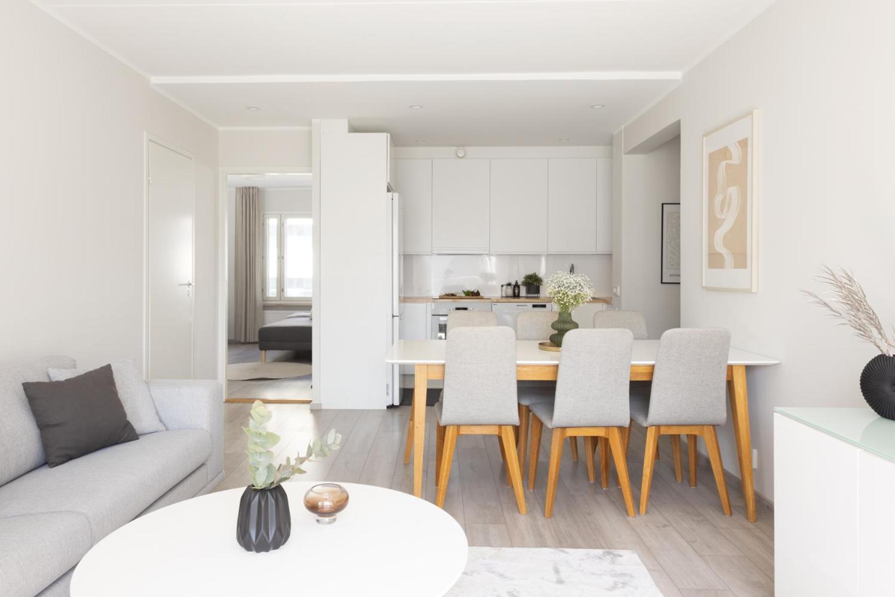 Huoneisto Stunning Design With Sauna & Free Parking *