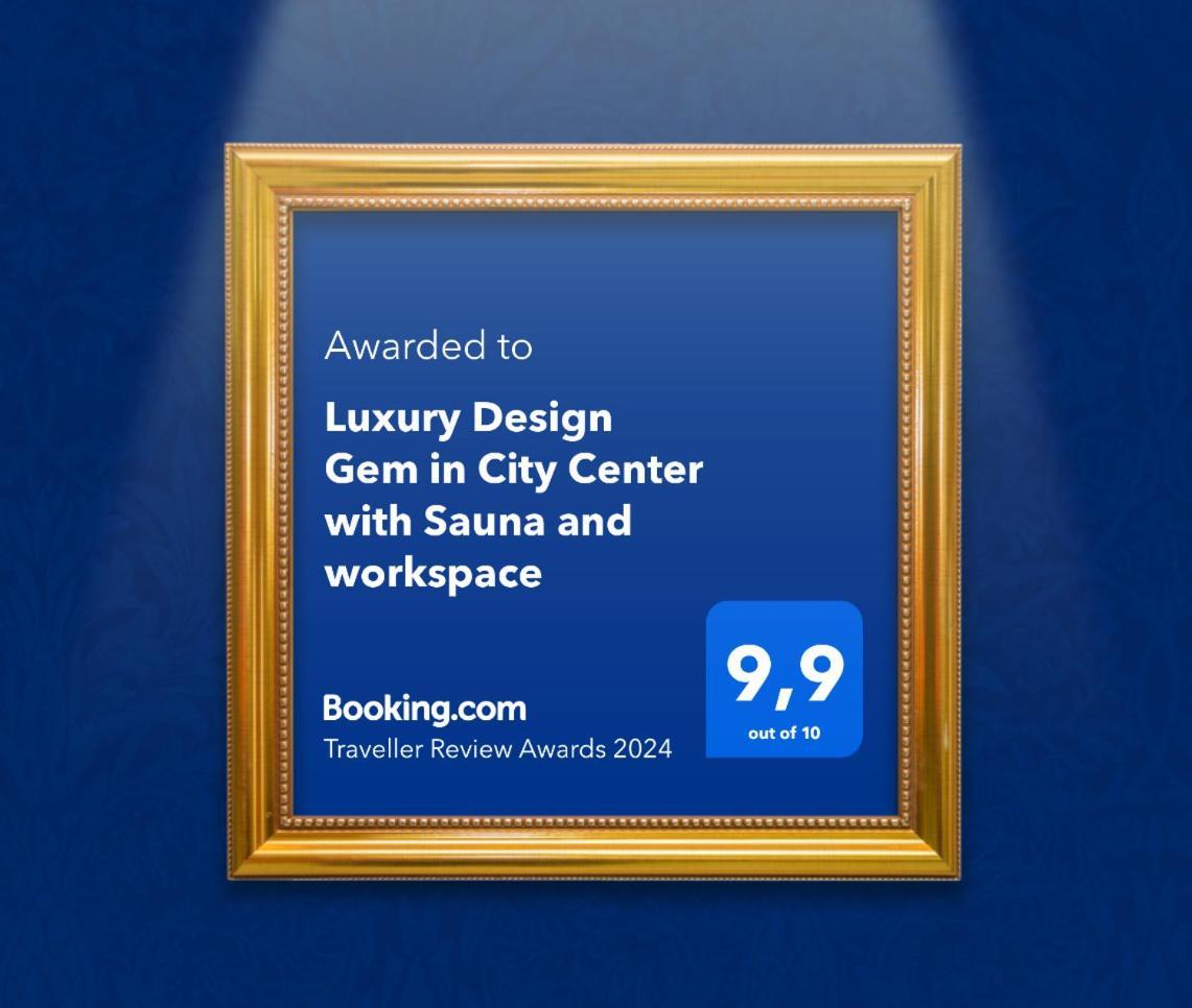 Luxury Design Gem In Center With Sauna And Workspace Huoneisto *