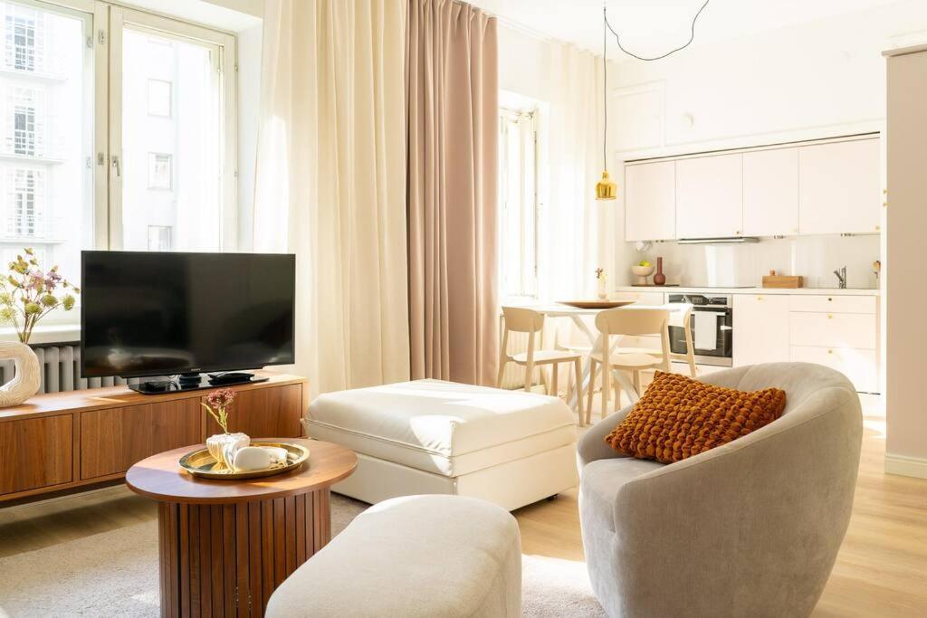 Huoneisto Serene Retreat In Toeoeloe Helsinki
