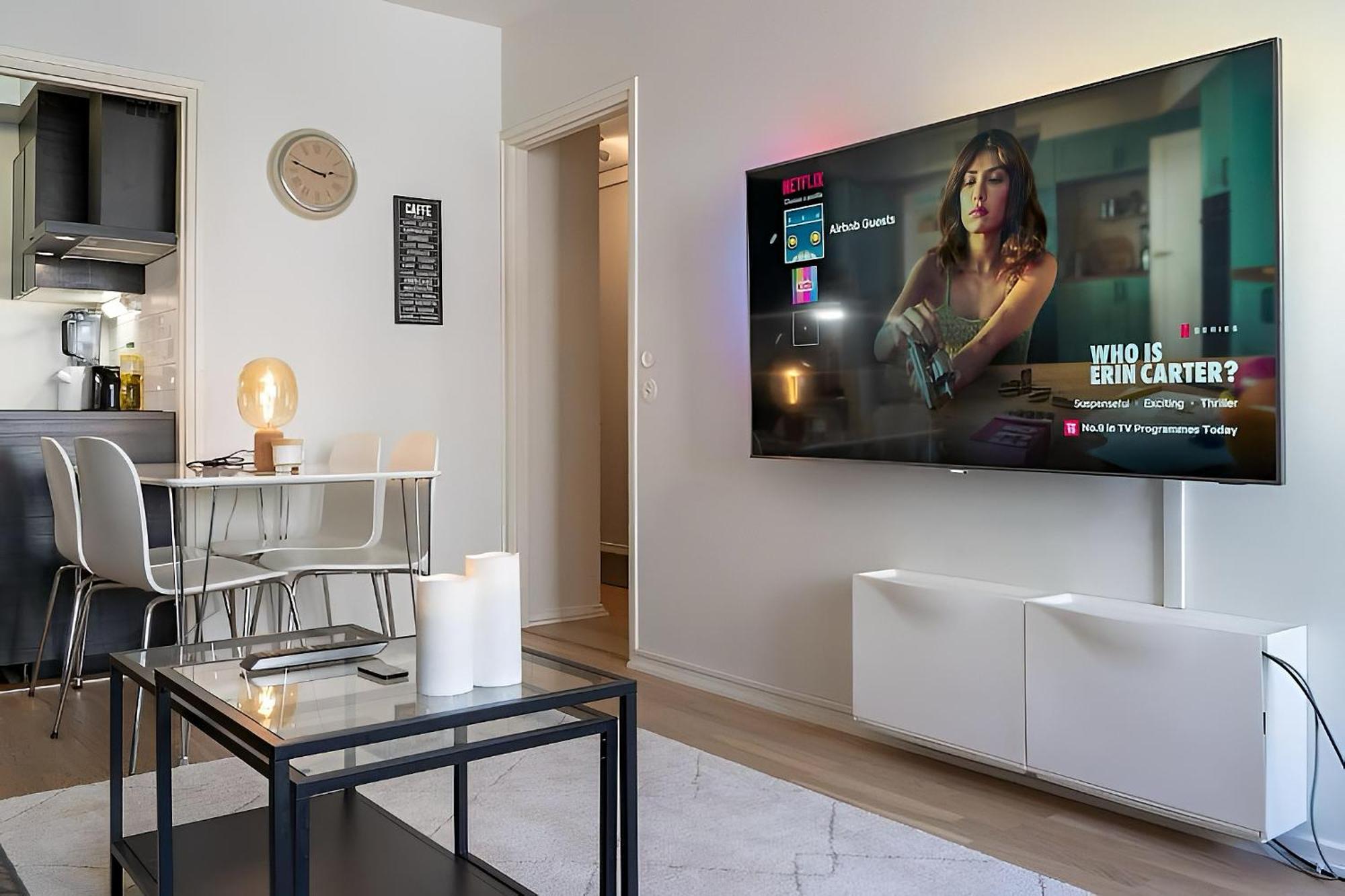 Huoneisto In Design District - Keybox Check-in, Balcony, Netflix