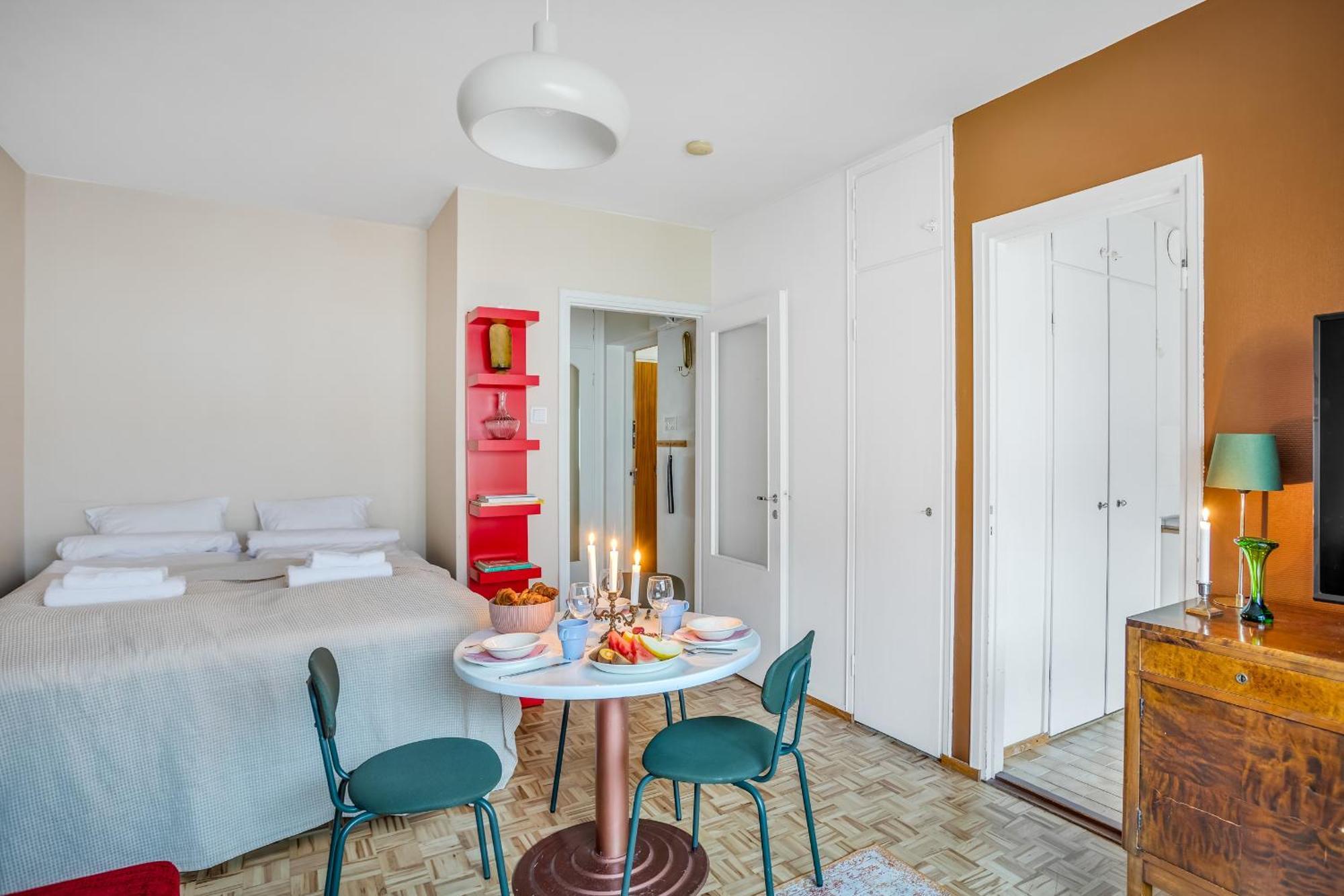 Huoneisto Vibrant And Central W Netflix, Wifi, 200M Tram And Bus Helsinki