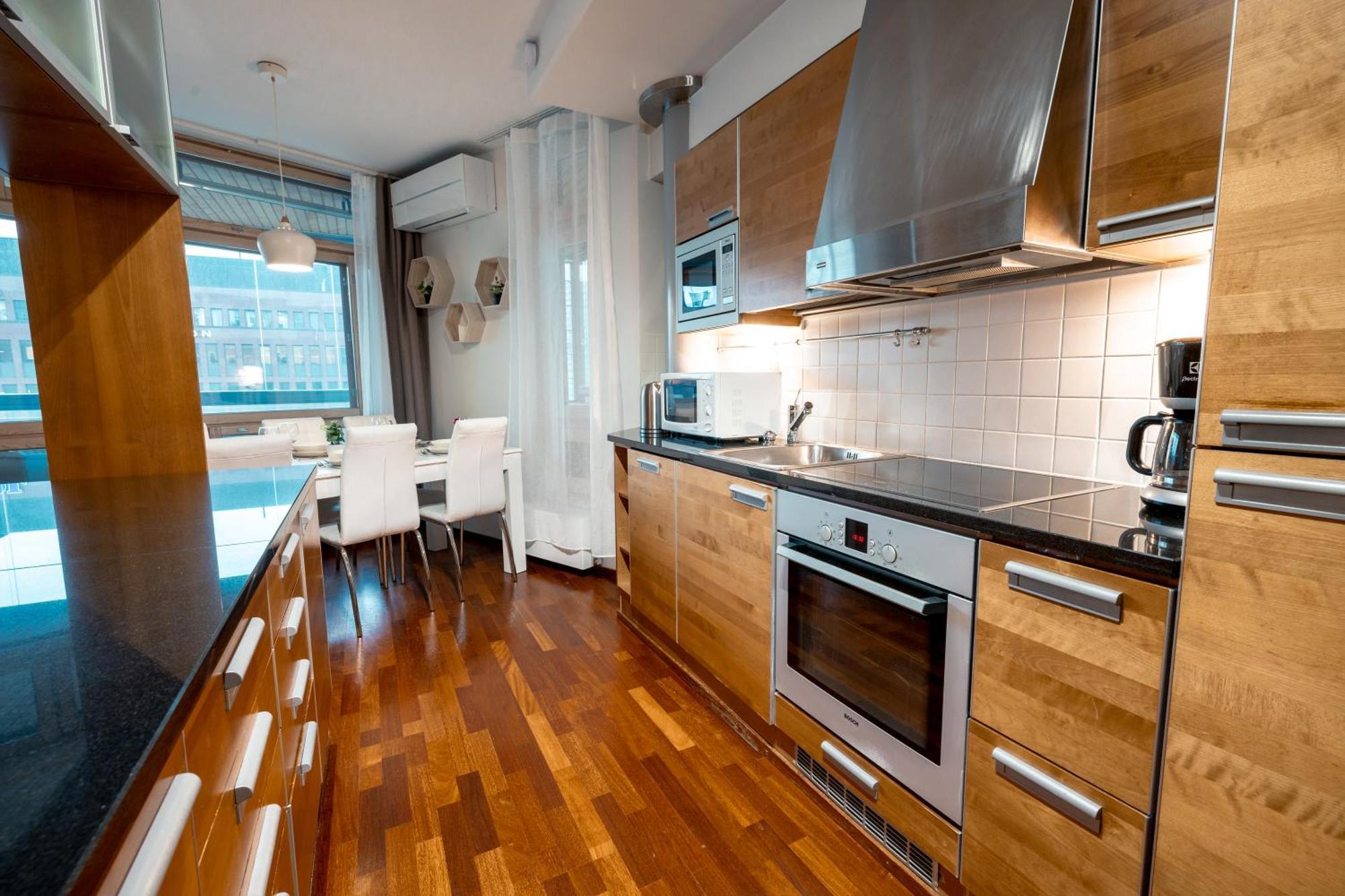 2ndhomes Luxurious Kamppi Center With Sauna & Balcony Huoneisto