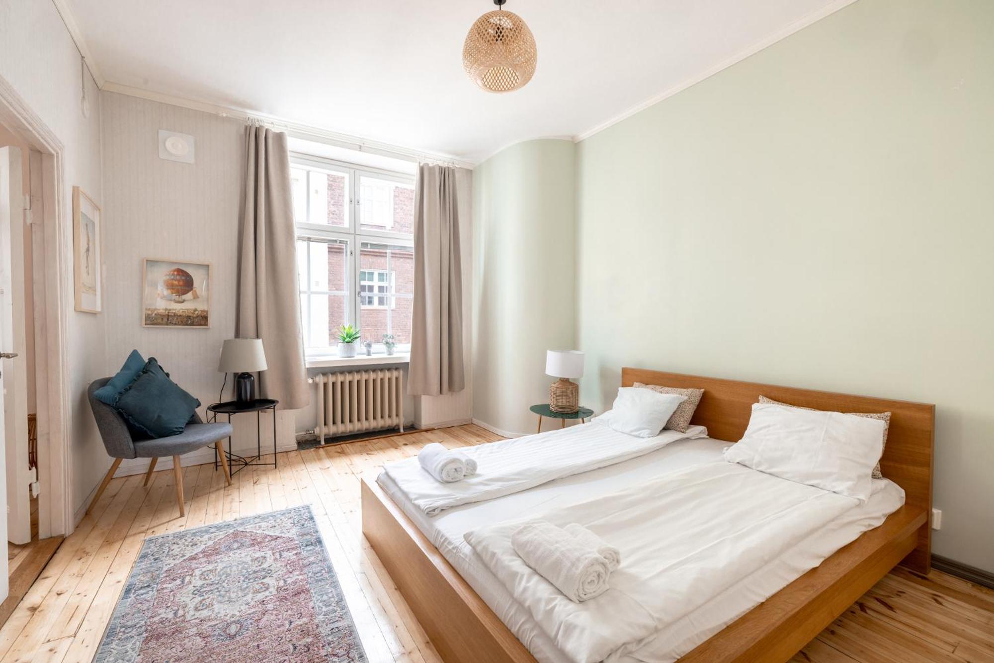 2ndhomes Bright 125m2 4br Center With The Great Views Huoneisto