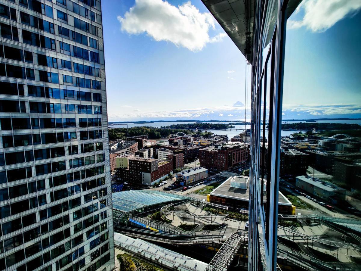 18th Floor High Point 1 Bdr With View - Free Garage Parking * Helsinki