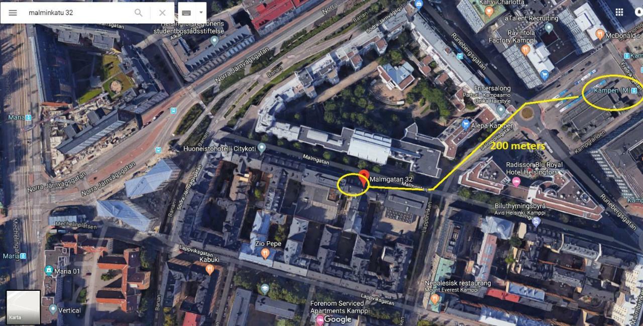 Huoneisto Studio In City Center Helsinki