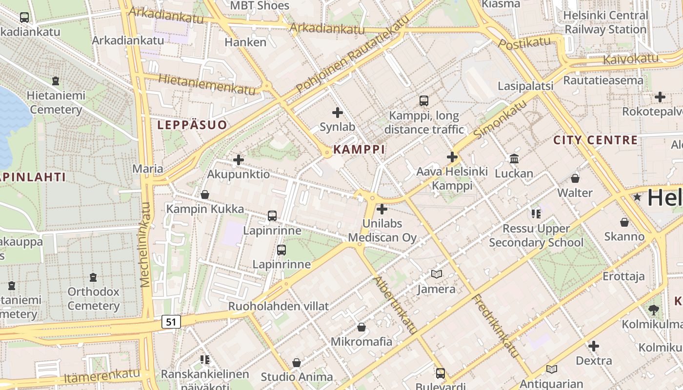 map