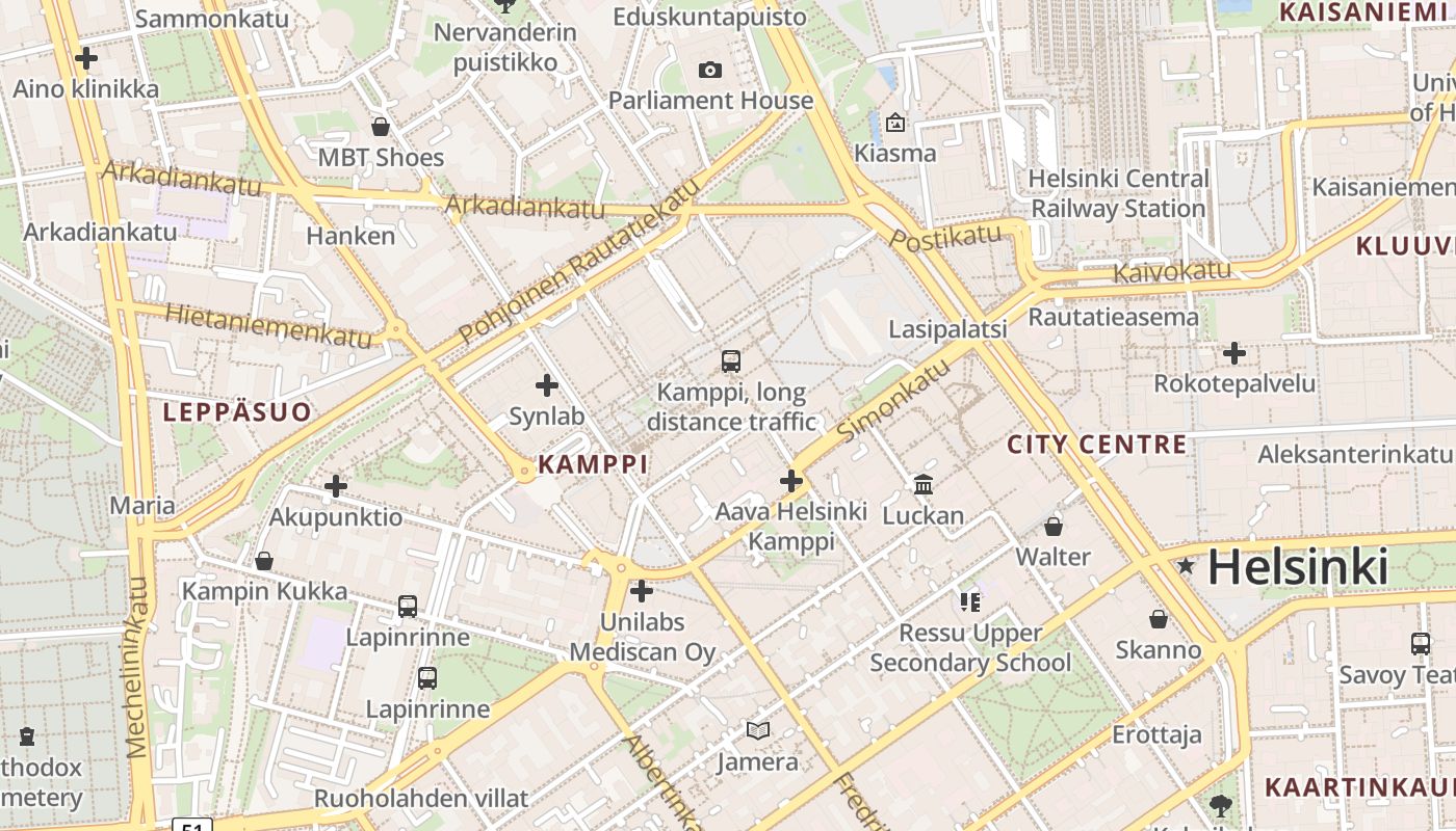 map